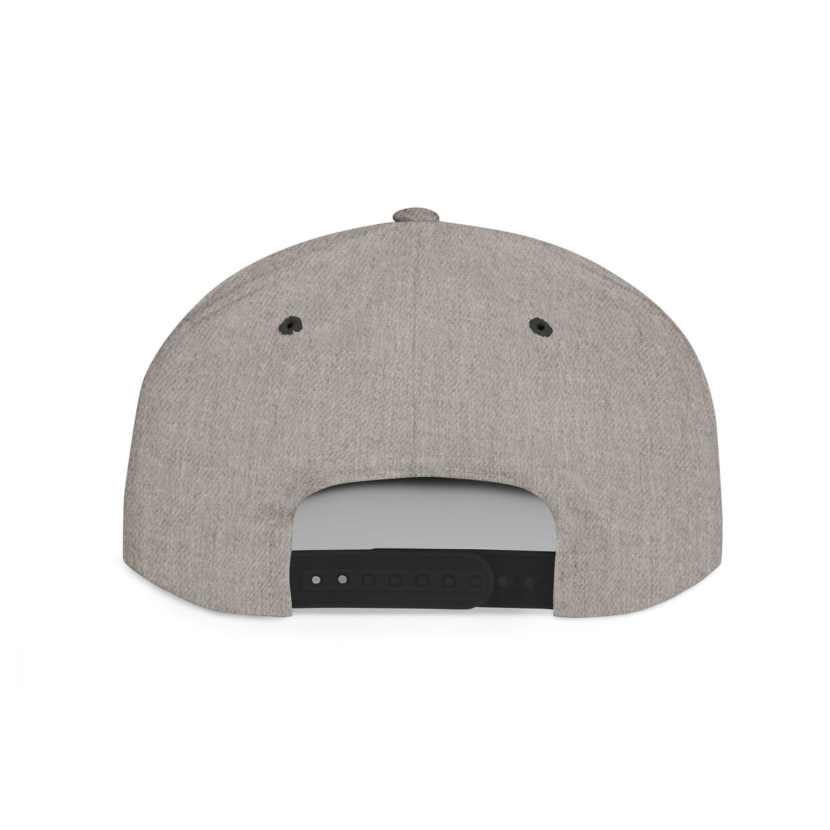 Zealot Flat Bill Snapback Hat — Two-Tone Embroidered Streetwear Cap