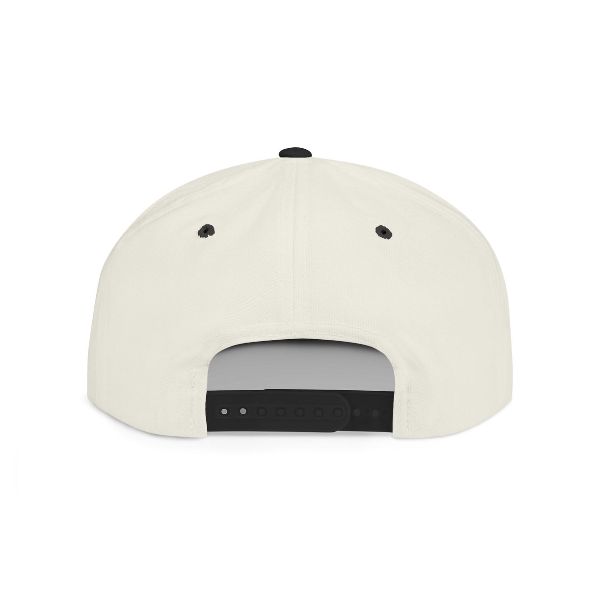 Zealot Flat Bill Snapback Hat — Two-Tone Embroidered Streetwear Cap