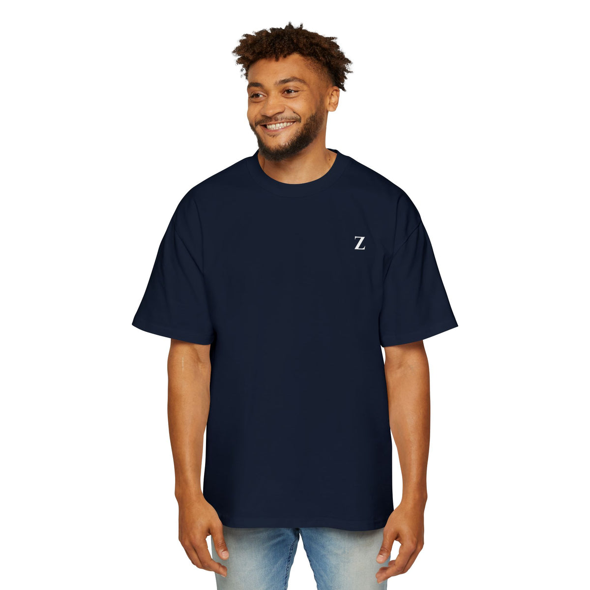 Relentless Zealot Tee — Men’s Oversized Graphic Shirt with Crossed Swords & Flame