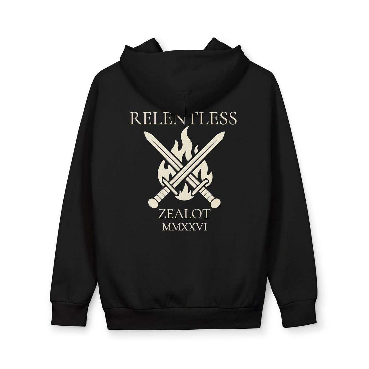 Zealot Heavyweight Hoodie - Crossed Swords