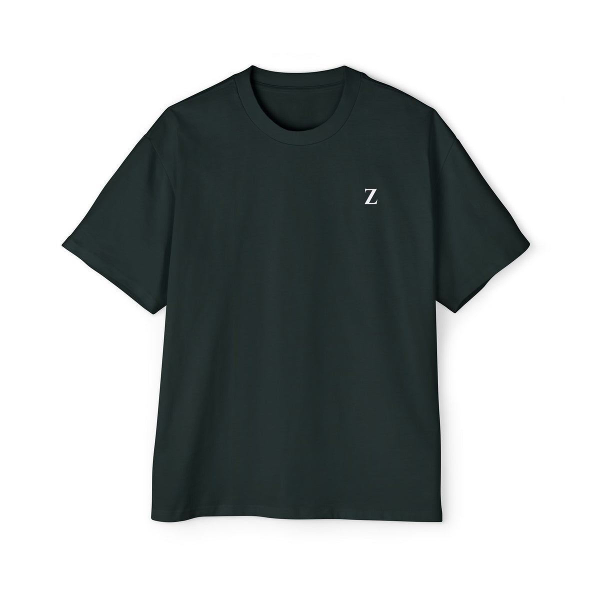 Relentless Zealot Tee — Men’s Oversized Graphic Shirt with Crossed Swords & Flame
